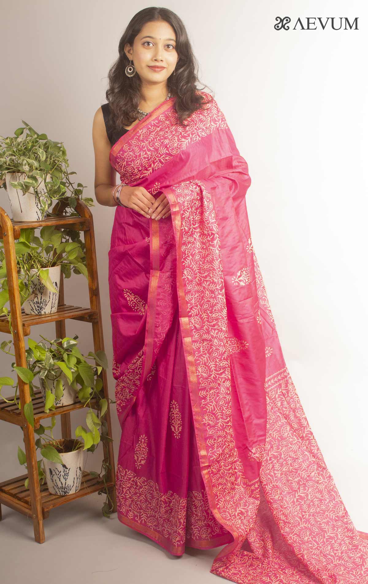 KARWAAN – MADHUBANI MUSE COTTON MUL MUL SAREE