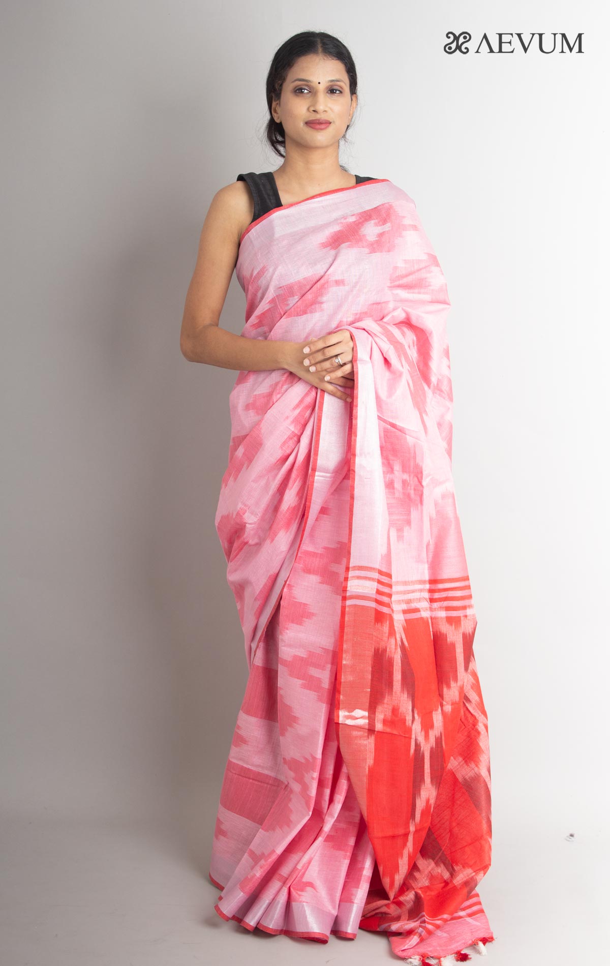 Soft, Airy & Wedding-Perfect: Semi Linen Rama Sarees for All Festive Moments main image 1
