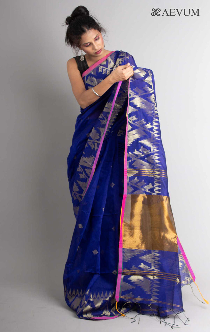 Tant Silk Bengal Handloom Saree - 0297 - AEVUM