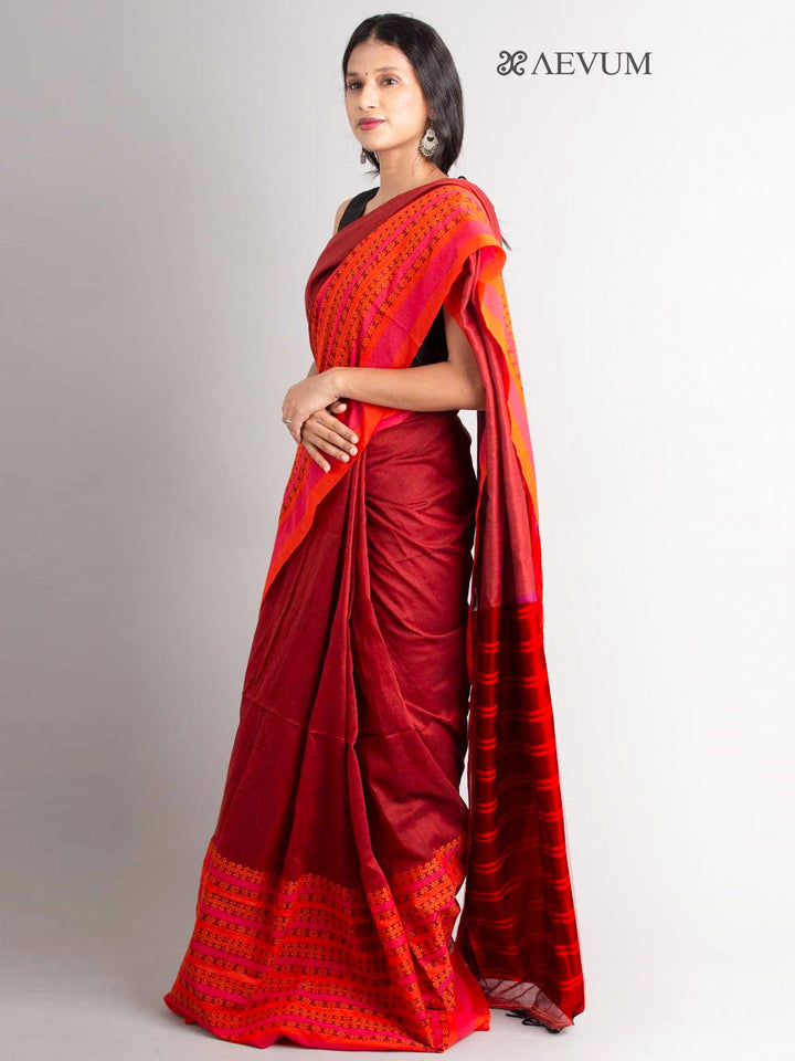 Begampuri Bengal Cotton Handloom Saree-0339 Saree AEVUM 2