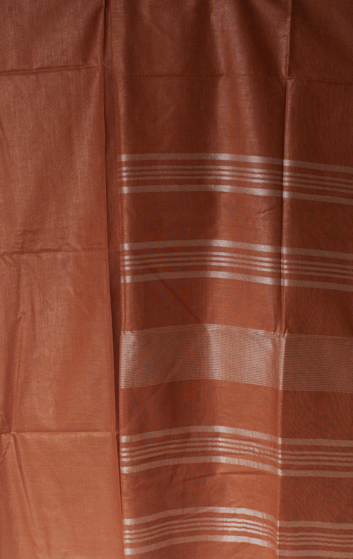 Semi Linen Saree With Blouse Piece - 0409 Saree AEVUM