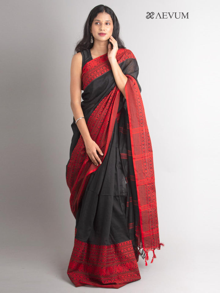 Begampuri Bengal Cotton Handloom Saree - 0514 Saree AEVUM 2