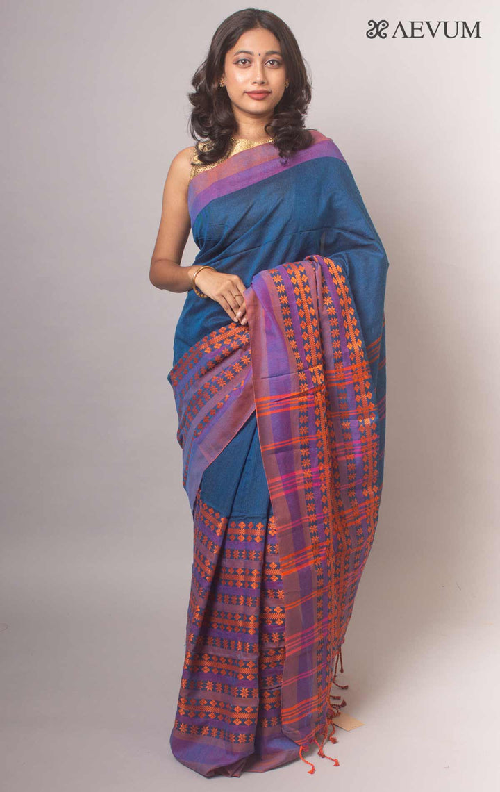 Begampuri Bengal Cotton Handloom Saree By Aevum - 0764 Saree Anita Kuthir   