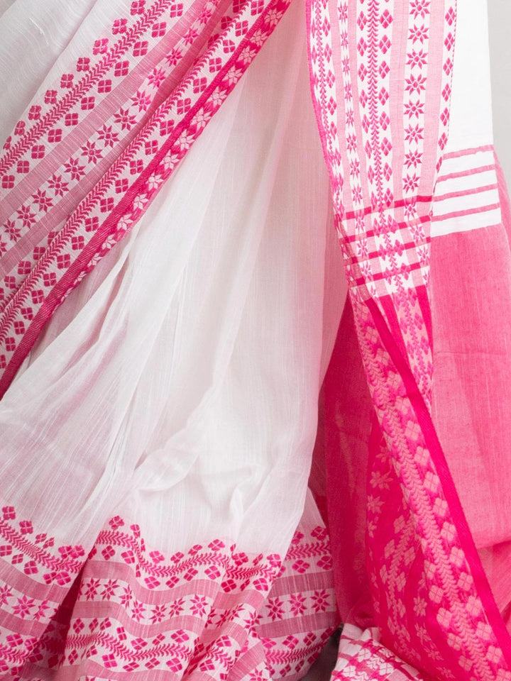 Begampuri Bengal Cotton Handloom Saree - 1041 Saree AEVUM 2   
