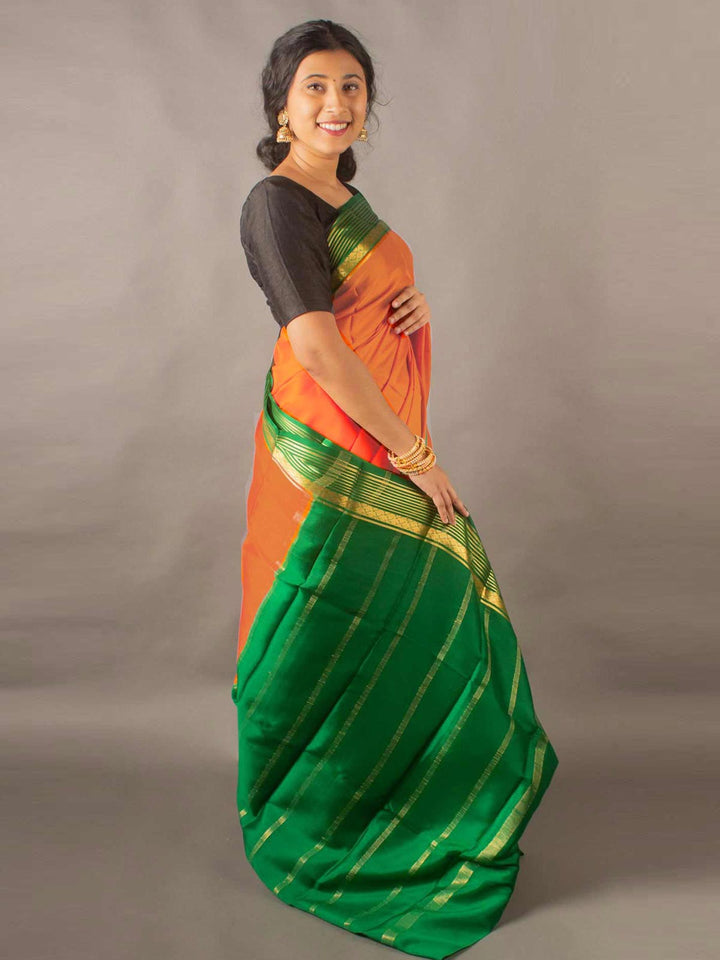 Mysore Silk Saree with Silk Mark-11110 Saree Ananya   