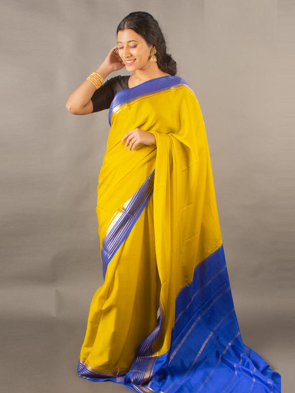 Mysore Silk Saree with Silk Mark - 11112