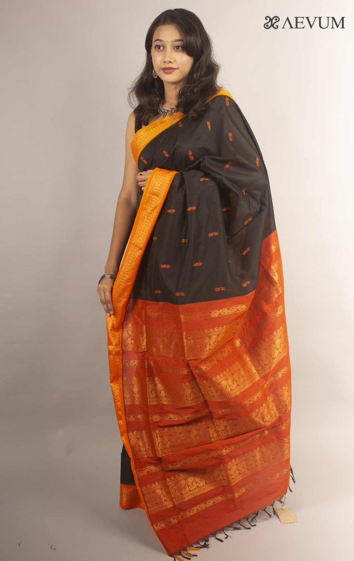 Kalyani South Cotton Silk Handloom Saree By Aevum - 11770 Saree SSH   