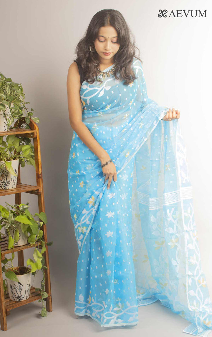 Soft Dhakai Jamdani By Aevum - 11853 Saree Anita Kuthir   