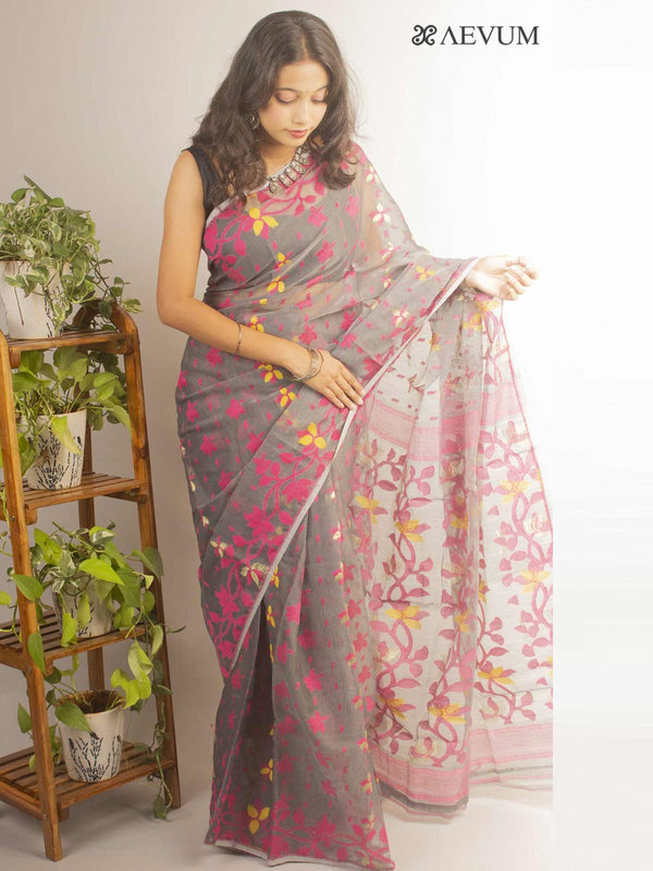 Soft Dhakai Jamdani - 11855 Saree AEVUM