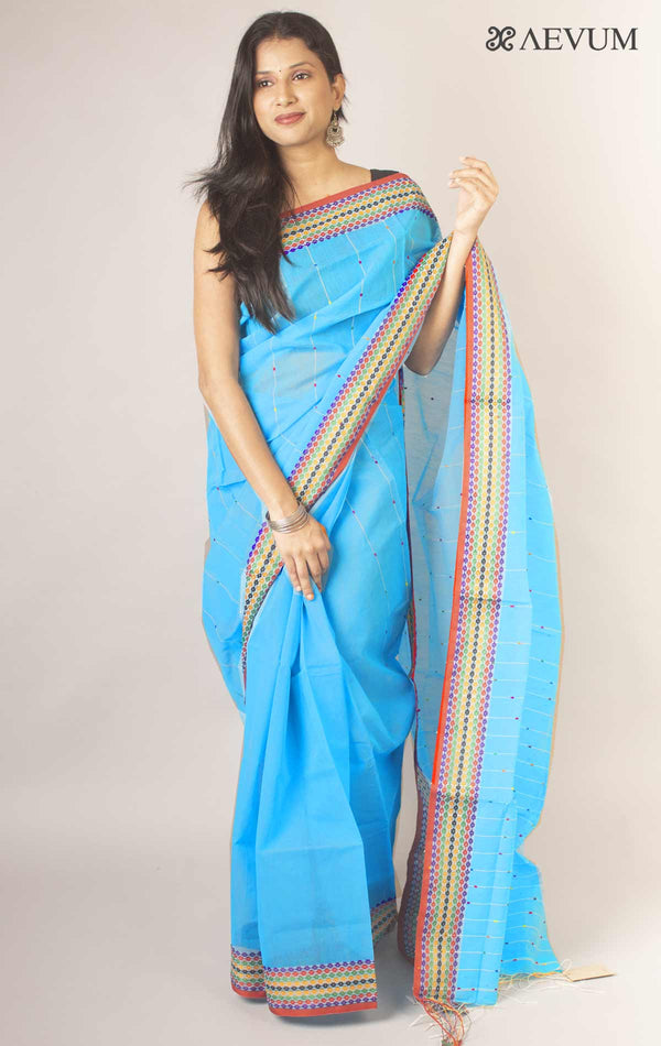 Bangladeshi Cotton Silk Handloom Saree By Aevum - 11888 Saree AEVUM   
