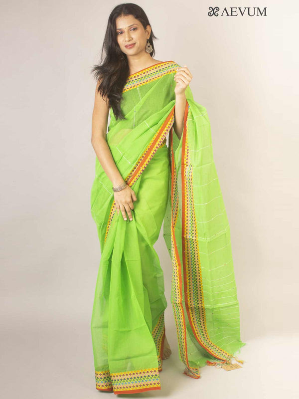 Bangladeshi Cotton Silk Handloom Saree - 11892 Saree AEVUM 2