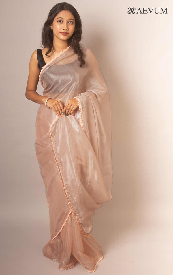 Shiuli Designer Organza Silk Saree Aevum Label Saree -14656 - AEVUM