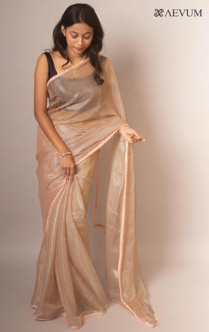 Shiuli Designer Organza Silk Saree Aevum Label Saree -14656 Saree Bonik   
