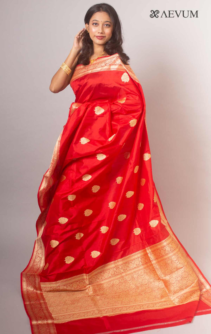Banarasi Silk Saree with Silk Mark By Aevum - 14780 Saree AEVUM   