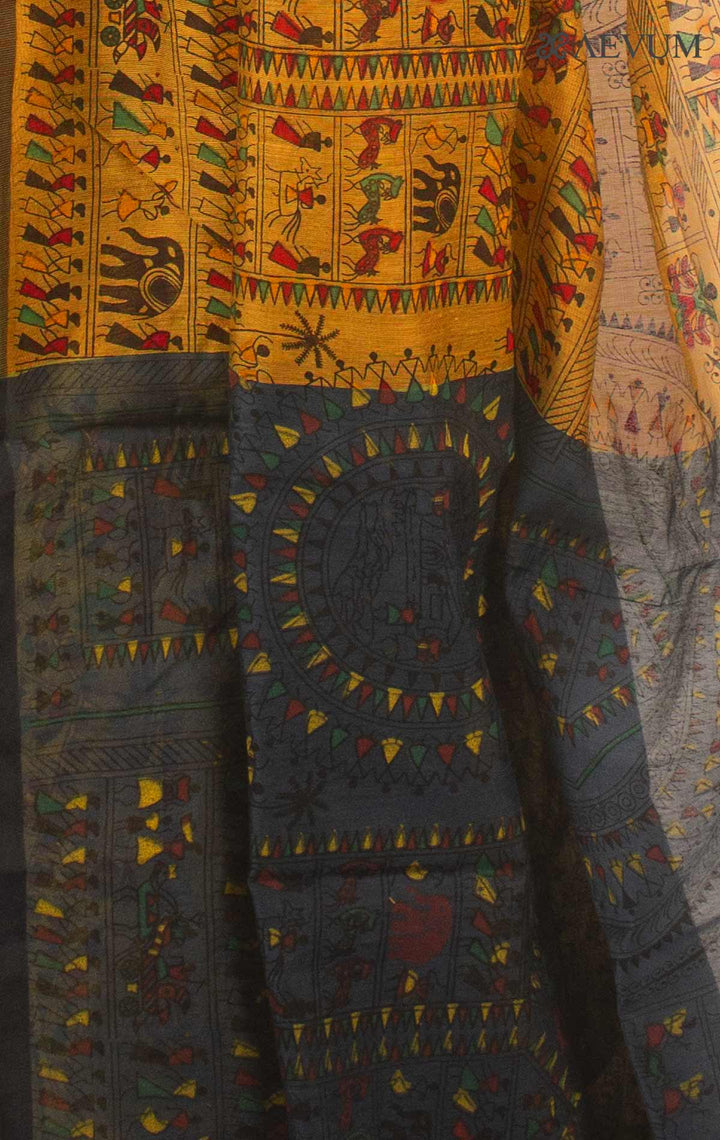 Bengal Cotton Silk Handloom Saree By Aevum - 15009 Saree SSH   