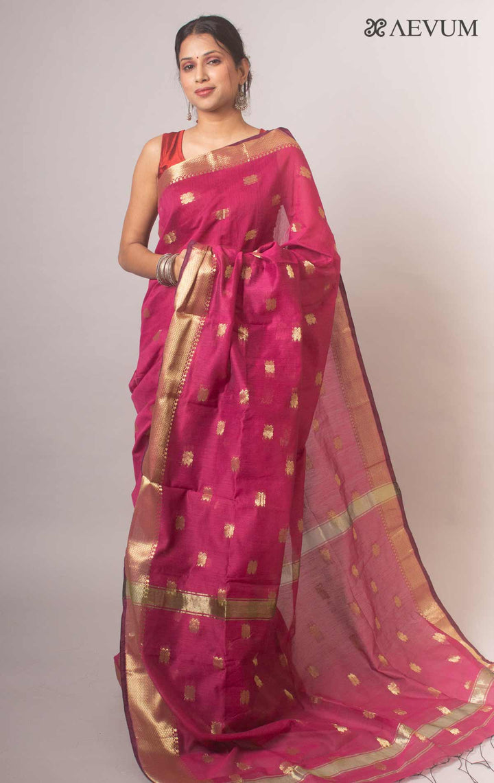 Tant Cotton Silk Bengal Handloom Saree - 17102 Saree Ashoke Pal   