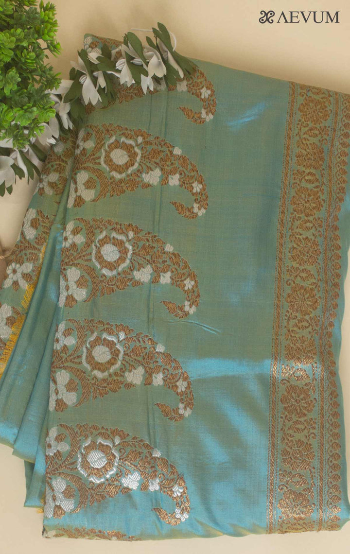 Banarasi Silk Saree with Silk Mark By Aevum - 17741 Saree AEVUM 2   