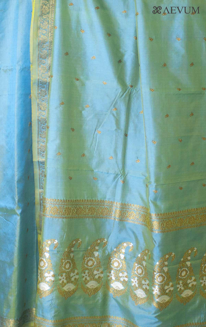 Banarasi Silk Saree with Silk Mark By Aevum - 17741 Saree AEVUM   
