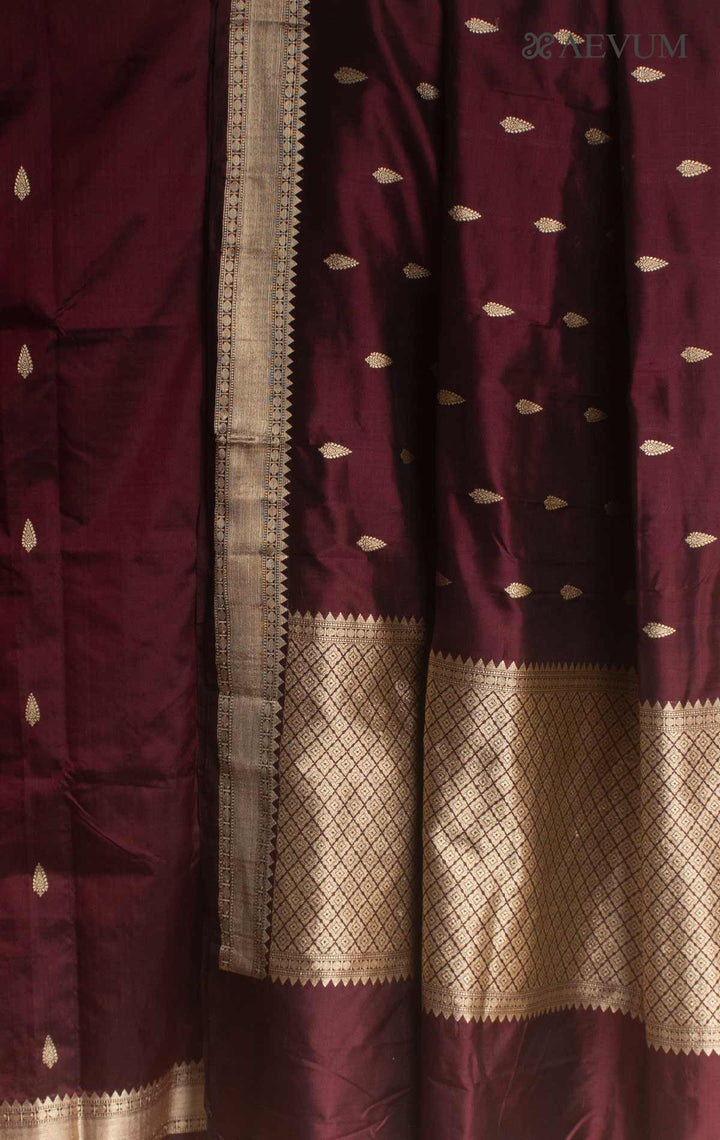 Kanjivaram Banarasi work Pure Silk Saree with Silk Mark - 17744 Saree Riya's Collection   
