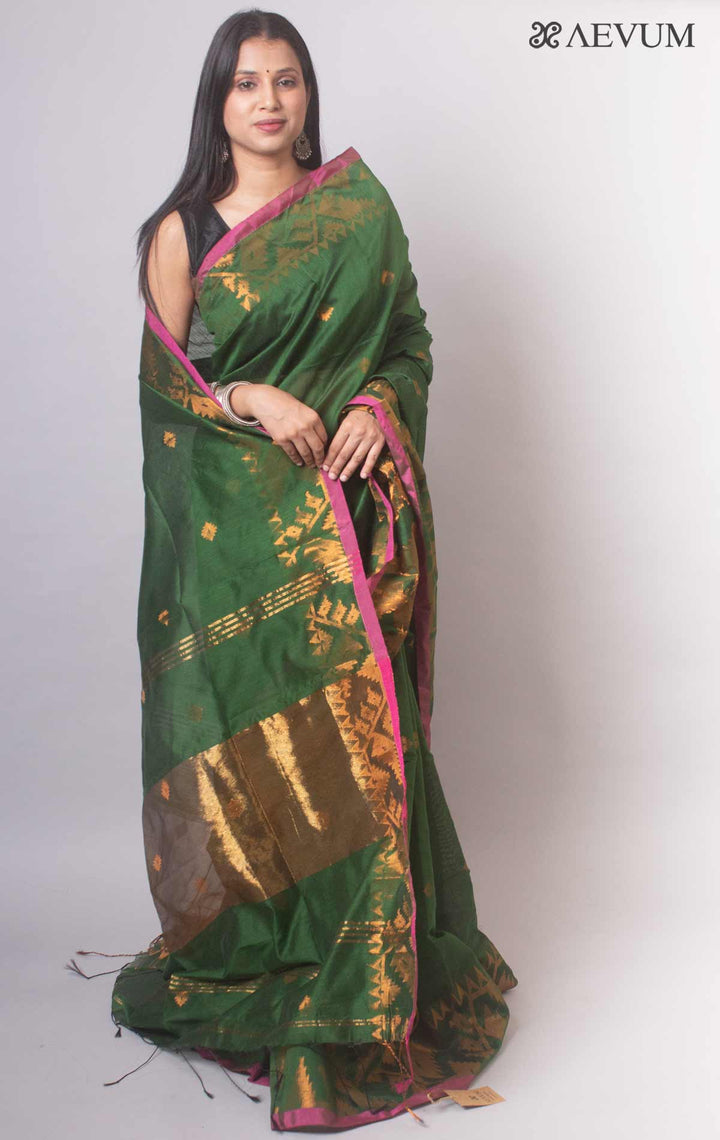 Tant Silk Bengal Handloom Saree - 18660 Saree Ashoke Pal   