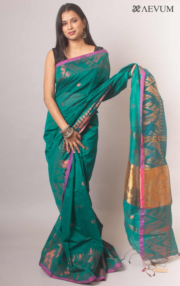 Tant Silk Bengal Handloom Saree - 18662 Saree Ashoke Pal   