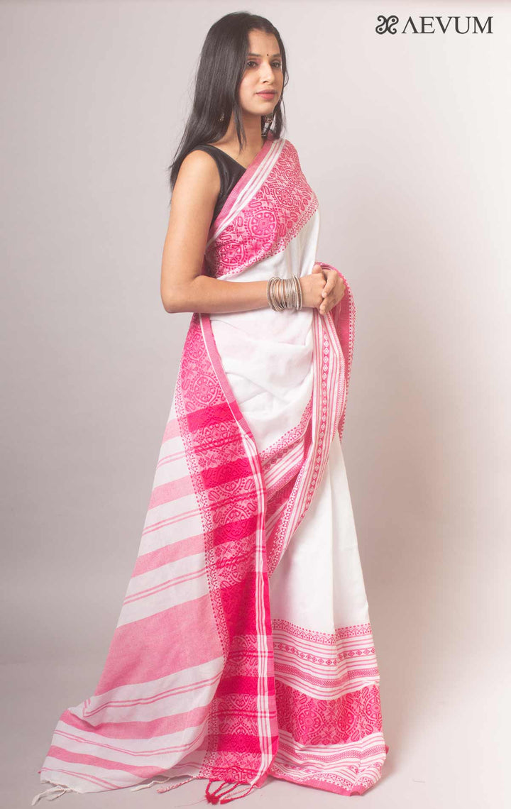 Begampuri Premium Bengal Cotton Saree - 18811 Saree AEVUM 2   