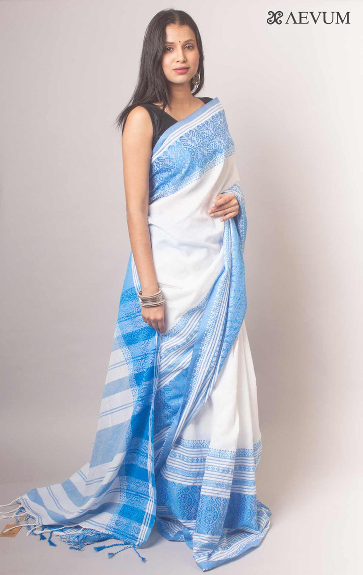 Begampuri Premium Bengal Cotton Saree - 18813 Saree AEVUM   