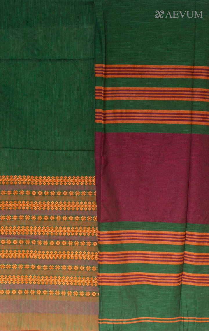 Begampuri Handwoven Premium Quality Bengal Cotton Saree - 19235 Saree AEVUM   