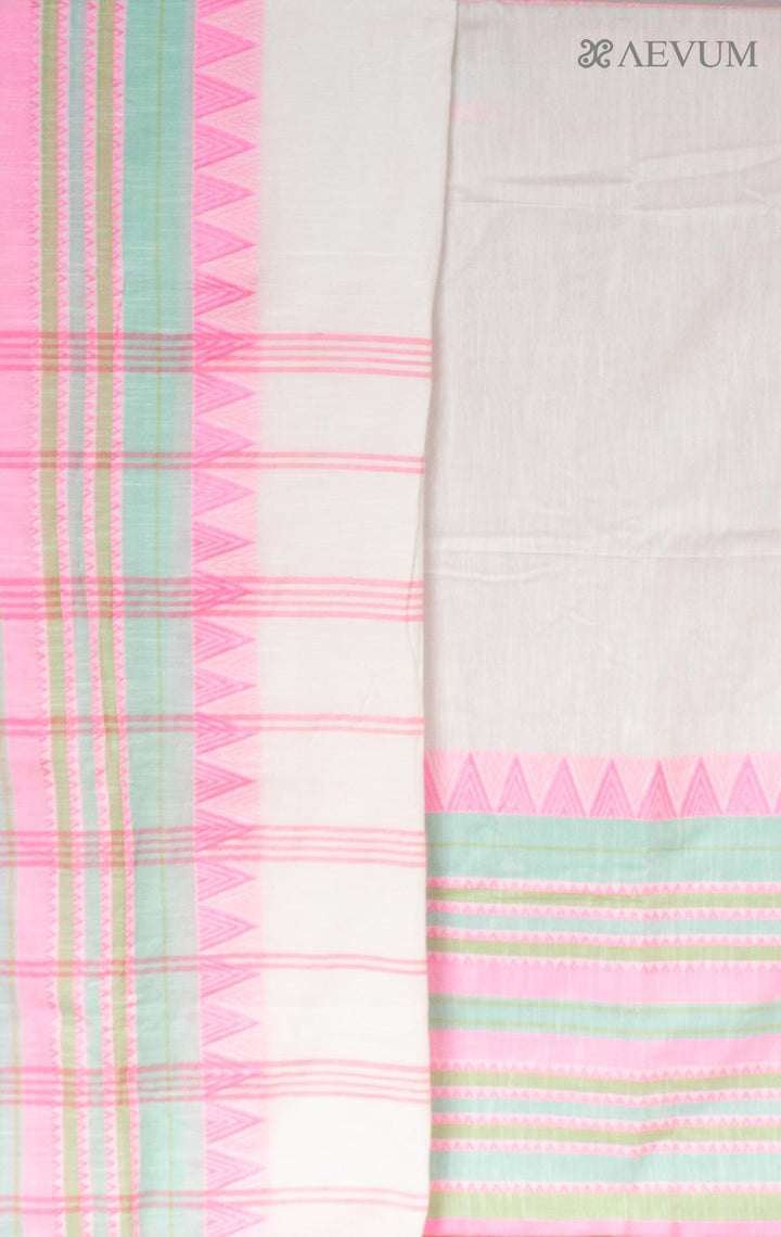 Begampuri Bengal Cotton Handloom Saree - 0495 Saree AEVUM 2   