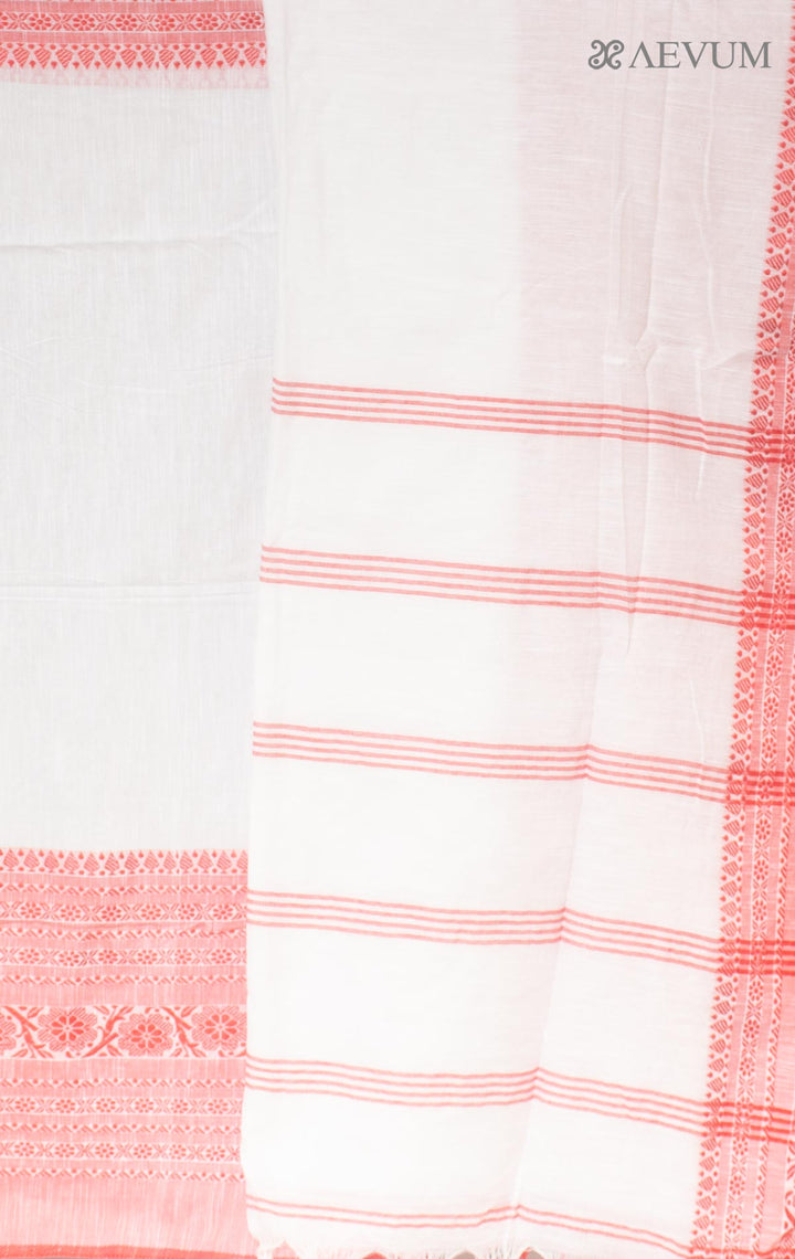 Begampuri Bengal Cotton Handloom Saree - 0438 Saree Ashoke Pal   