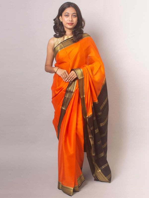 Mysore Silk with Silk Mark - 1968 Saree Riya's Collection   