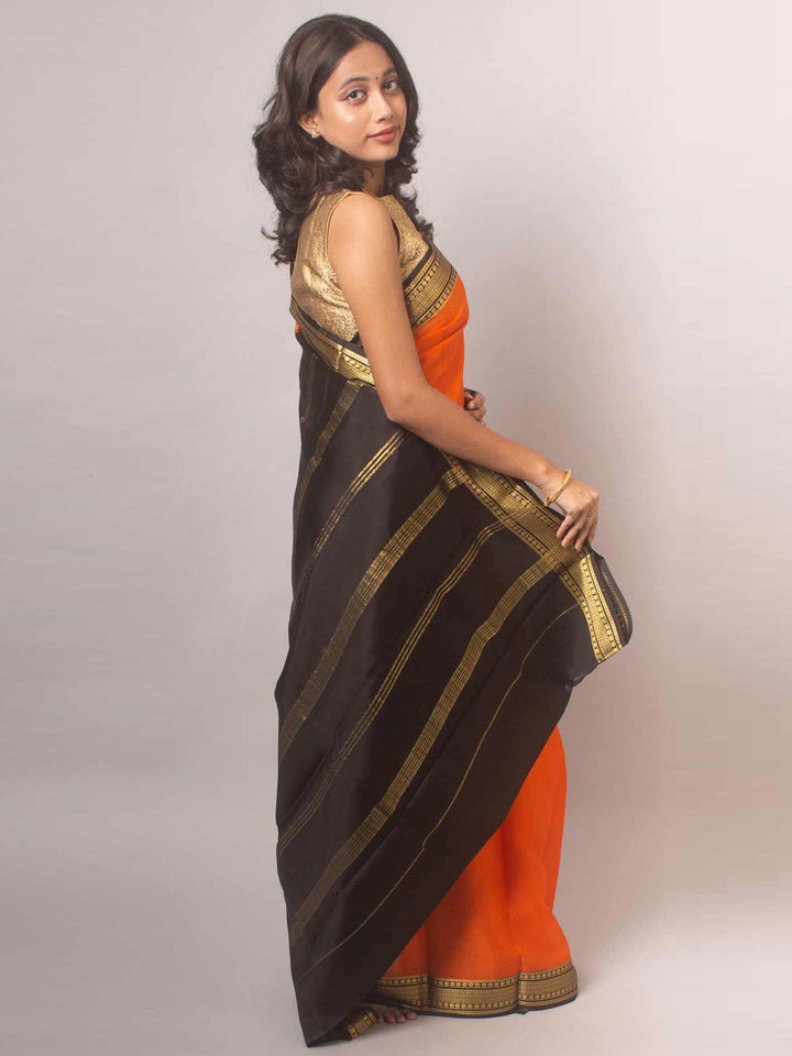 Mysore Silk with Silk Mark - 1968 Saree AEVUM