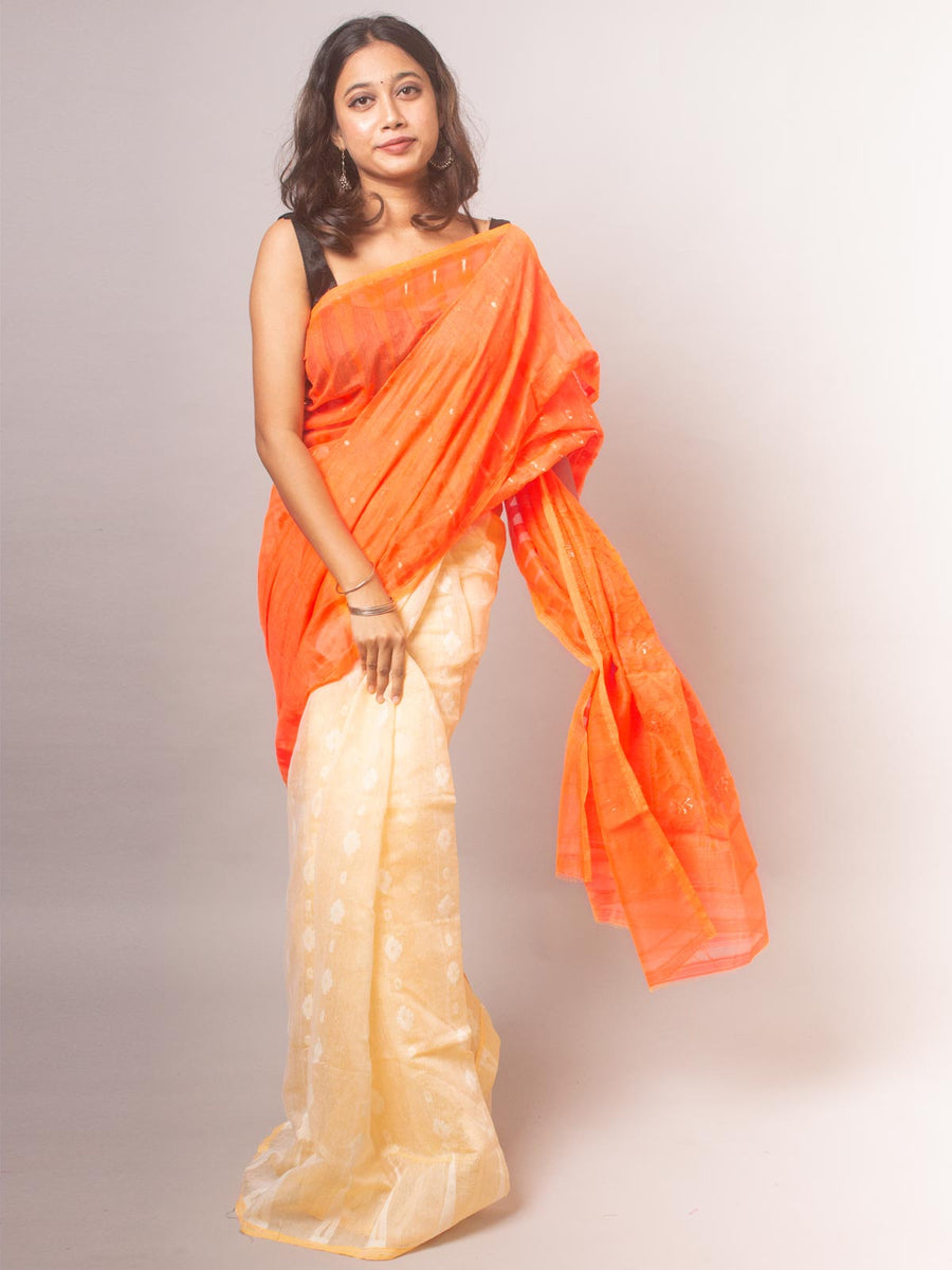 Phagun Bou Jamdani Saree - 20348 Saree AEVUM