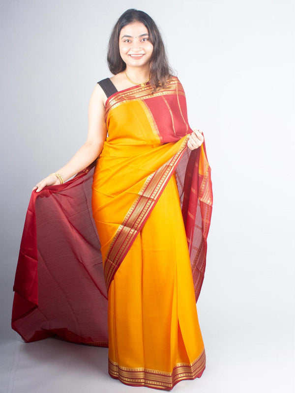 Mysore Silk Saree with Silk Mark - 5542