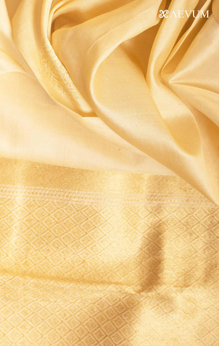 Kanjivaram Banarasi Pure Silk Saree with Silk Mark - 3080 - AEVUM