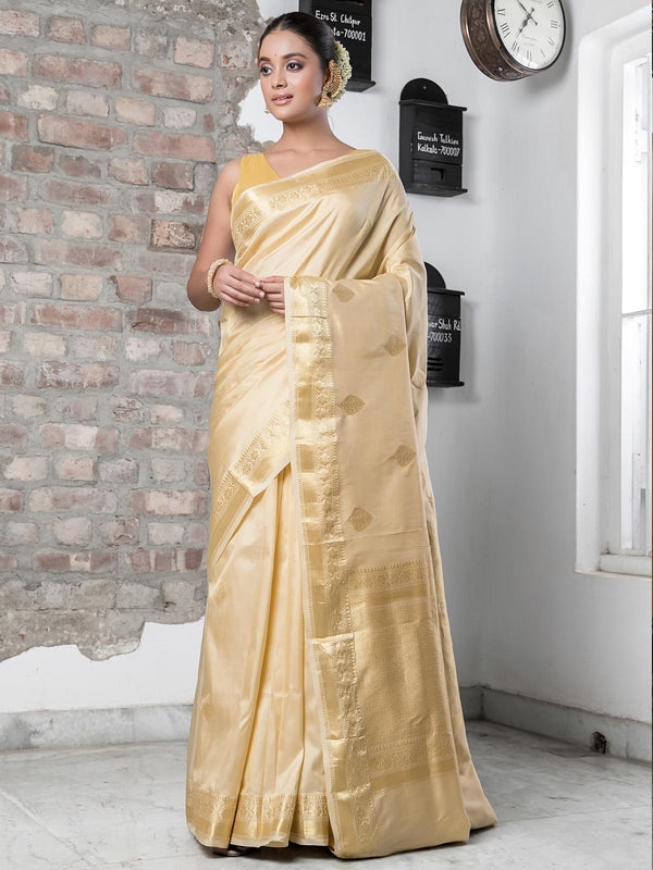 Kanjivaram Banarasi Pure Silk Saree with Silk Mark - 3080