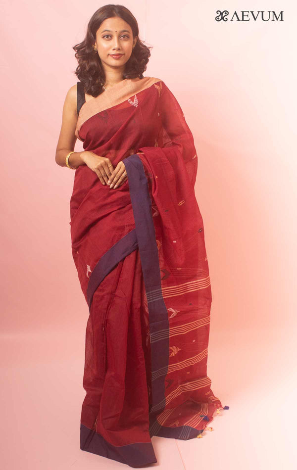 Tant Cotton Silk Bengal Handloom Saree - 3501 Saree Ashoke Pal   