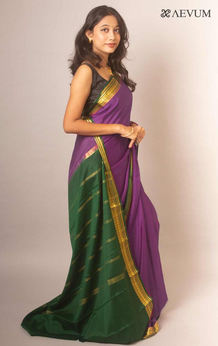 Mysore Silk with Silk Mark - 3514 - AEVUM