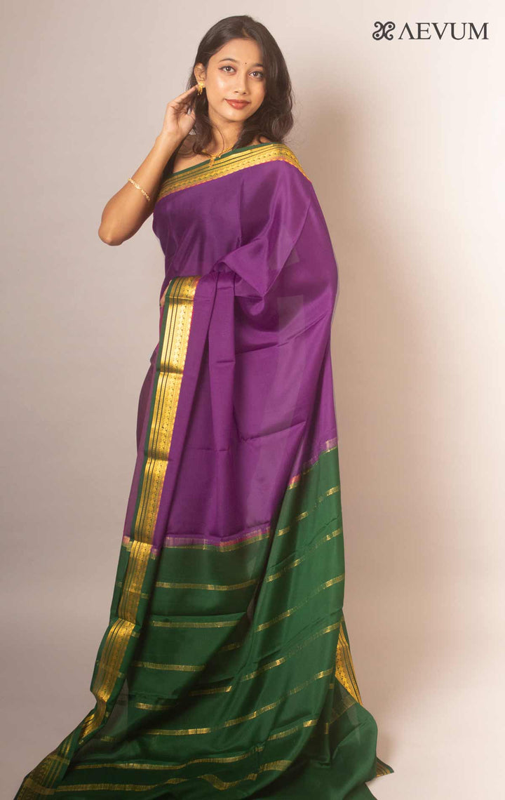 Mysore Silk with Silk Mark - 3514 - AEVUM