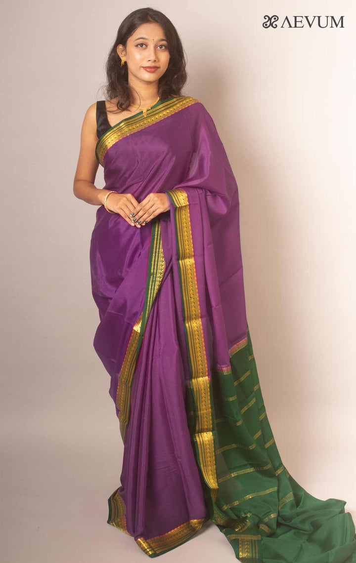 Mysore Silk with Silk Mark - 3514 - AEVUM