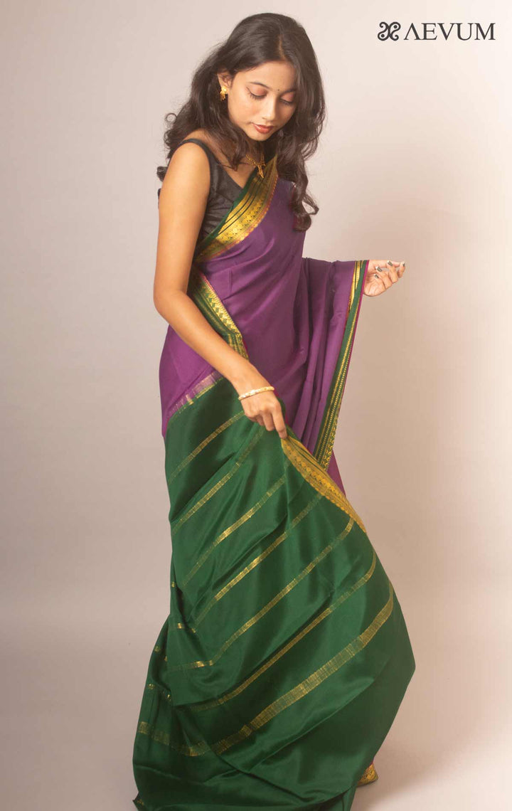 Mysore Silk with Silk Mark - 3514 - AEVUM