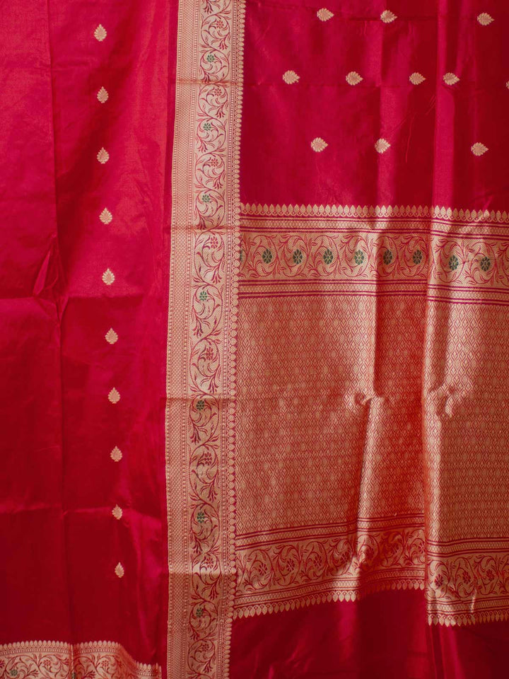 Banarasi Silk Saree with Silk Mark - 3745 Saree AEVUM   