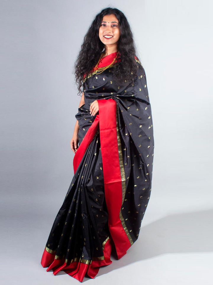 Gorod Soft Silk Saree With Zari Motifs - 4124 Saree AEVUM