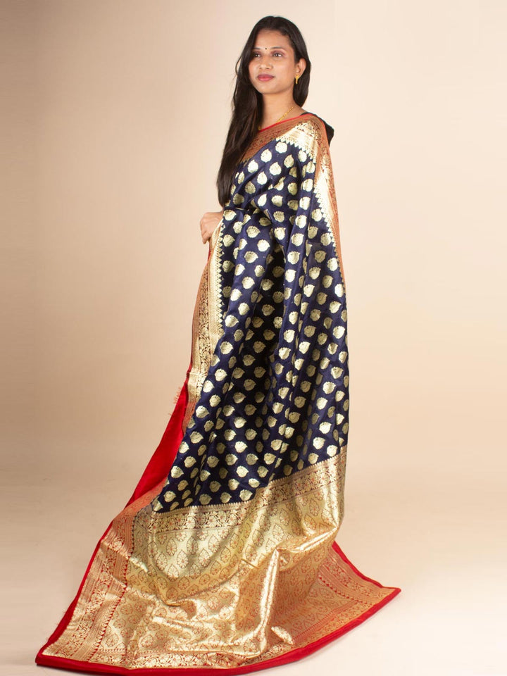 Banarasi Saree With Blouse Piece - 4531 Saree AEVUM 2   