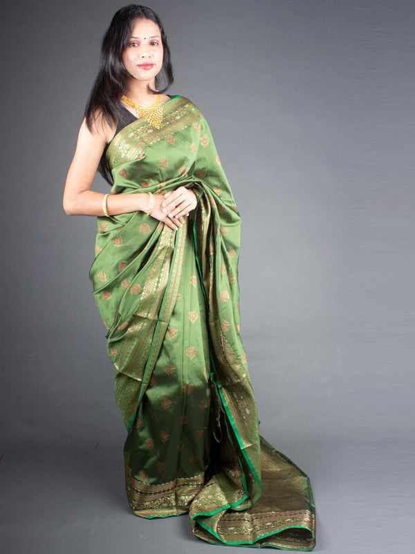 Soft Banarasi Silk Saree - 4589 Saree Riya's Collection   