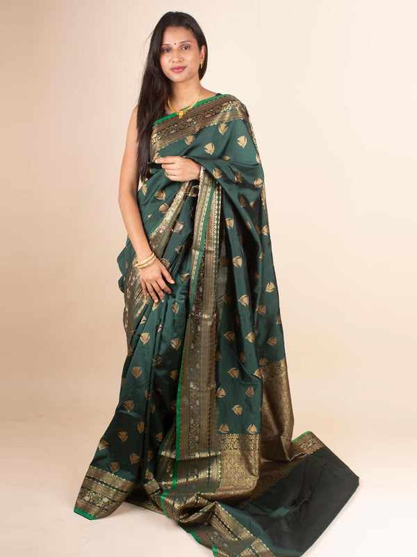 Soft Banarasi Silk Saree - 4591 Saree Riya's Collection   