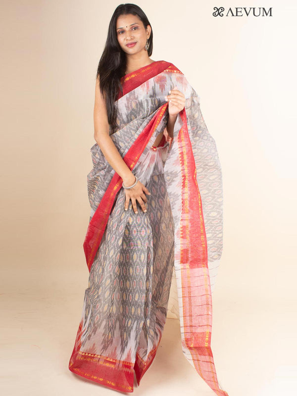 Bengal Cotton Handloom Saree Without Blouse Piece - 4612 Saree AEVUM 2