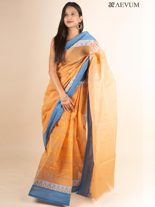 Bengal Cotton Tangail Tant Saree - 4719 Saree AEVUM