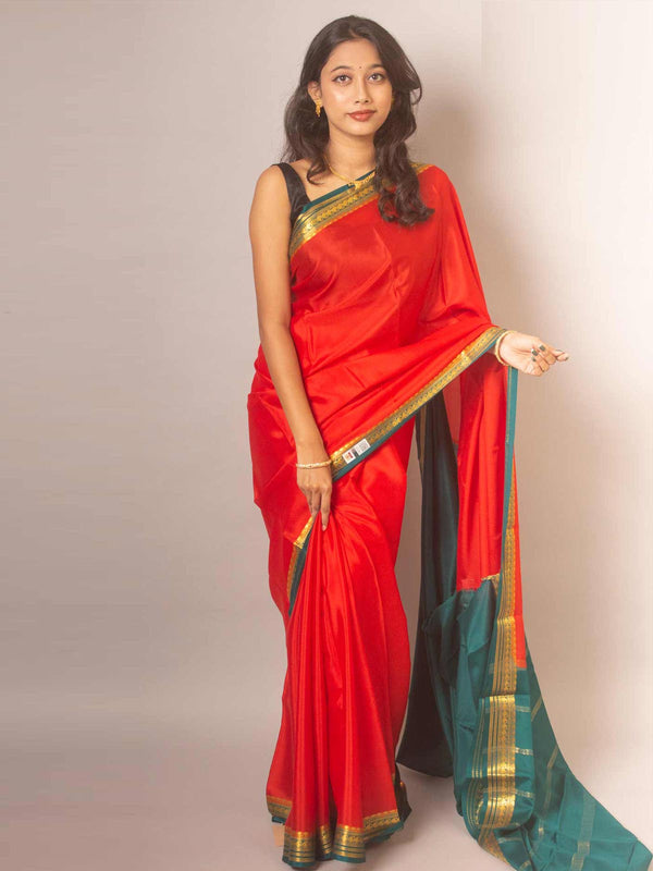 Mysore Silk Saree with Silk Mark - 5535