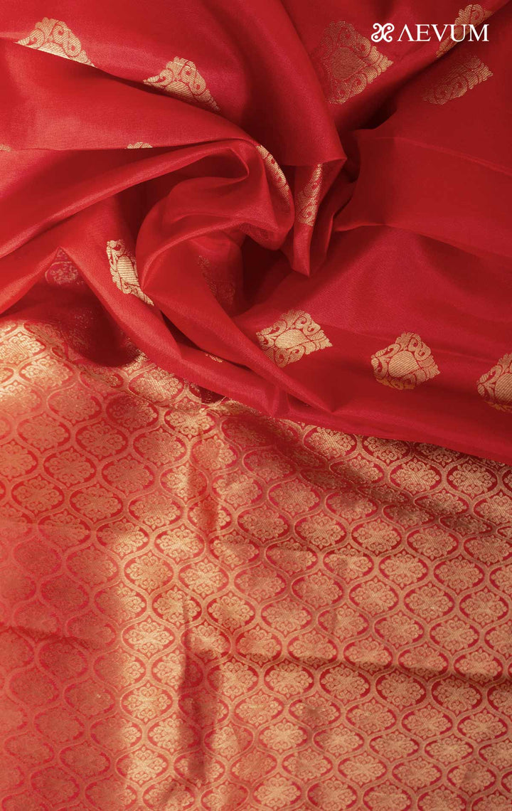 Kanjivaram Banarasi work Pure Silk Saree with Silk Mark - 5766 Saree Riya's Collection   